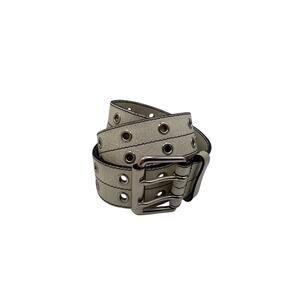 Express Genuine Leather Grommet Belt | Y2K Studded Belt 38” Long
